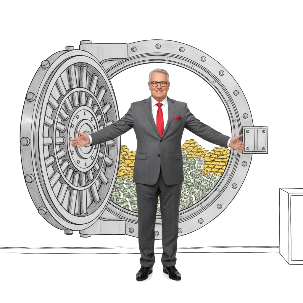 Consultancy vault illustration